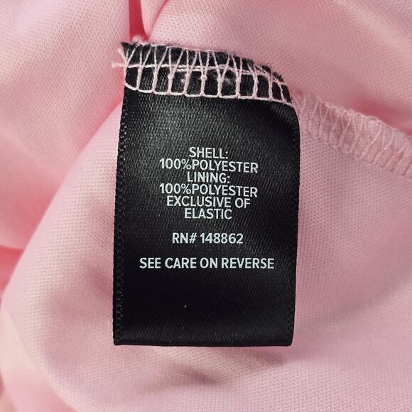 Torrid Dress Womens 1X Pink Pleated Maxi Spaghetti Strap Pockets Gender Reveal - Picture 4 of 11